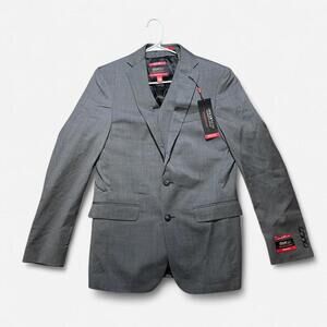 NWT Kenneth Cole Awareness Blazer and Vest Grey Size 40L